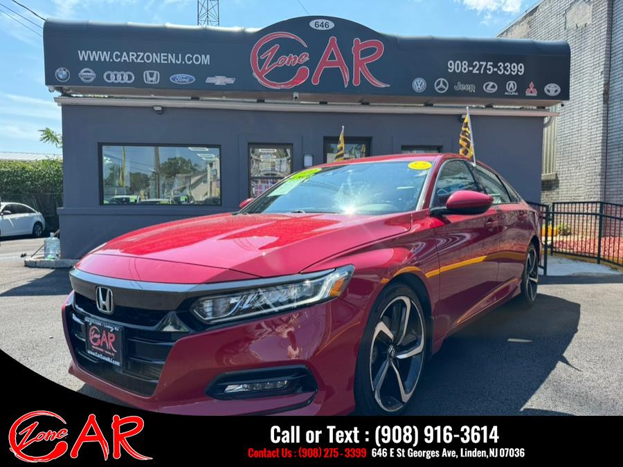 2020 Honda Accord Sedan Sport 1.5T CVT, available for sale in Linden, New Jersey | Car Zone. Linden, New Jersey 2020 Honda Accord Sedan Sport 1.5T CVT, available for sale in Linden, New Jersey | Car Zone. Linden, New Jersey