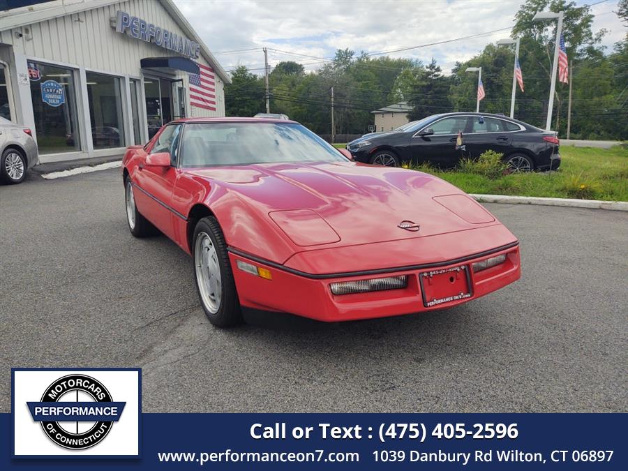 Used 1988 Chevrolet Corvette in Wilton, Connecticut | Performance Motor Cars Of Connecticut LLC. Wilton, Connecticut