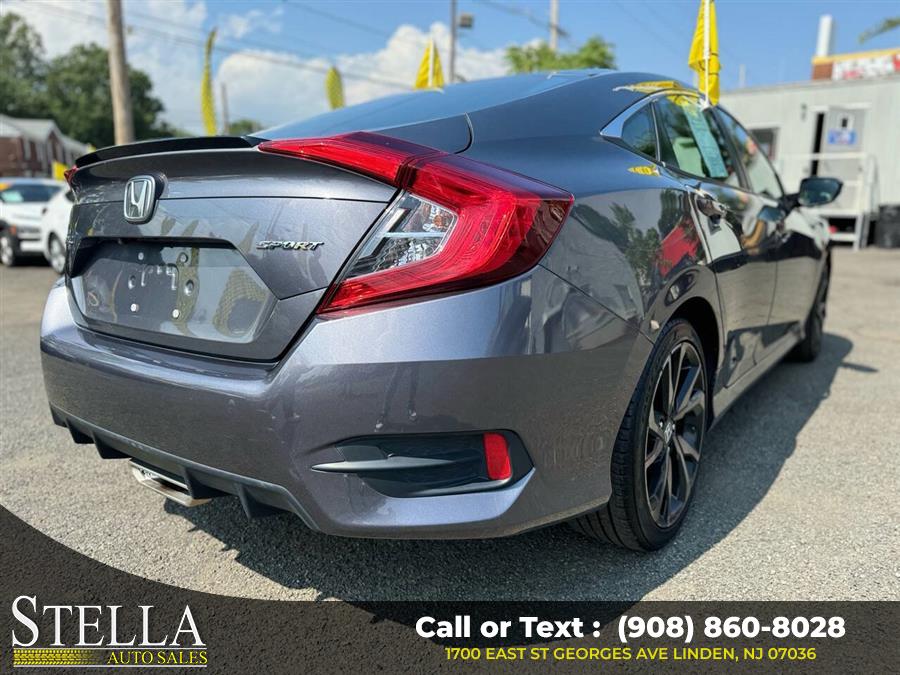 2019 Honda Civic Sport 4dr Sedan CVT, available for sale in Linden, New Jersey | Stella Auto Sales. Linden, New Jersey 2019 Honda Civic Sport 4dr Sedan CVT, available for sale in Linden, New Jersey | Stella Auto Sales. Linden, New Jersey