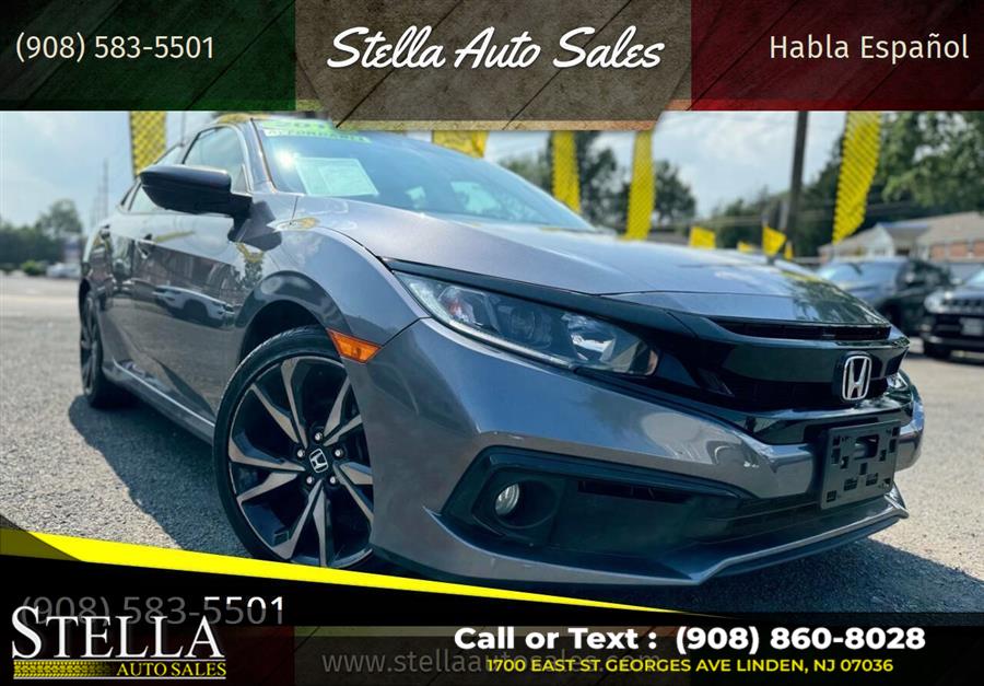 Used 2019 Honda Civic in Linden, New Jersey | Stella Auto Sales. Linden, New Jersey