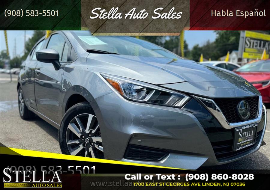 Used 2021 Nissan Versa in Linden, New Jersey | Stella Auto Sales. Linden, New Jersey