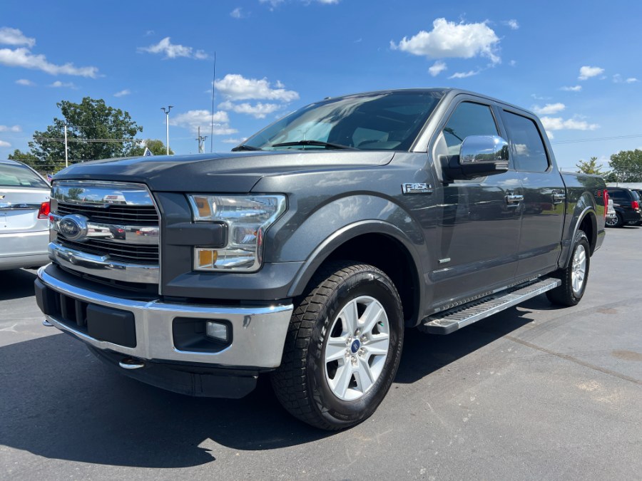 2016 Ford F-150 4WD SuperCrew 157" Lariat, available for sale in Ortonville, Michigan | Marsh Auto Sales LLC. Ortonville, Michigan