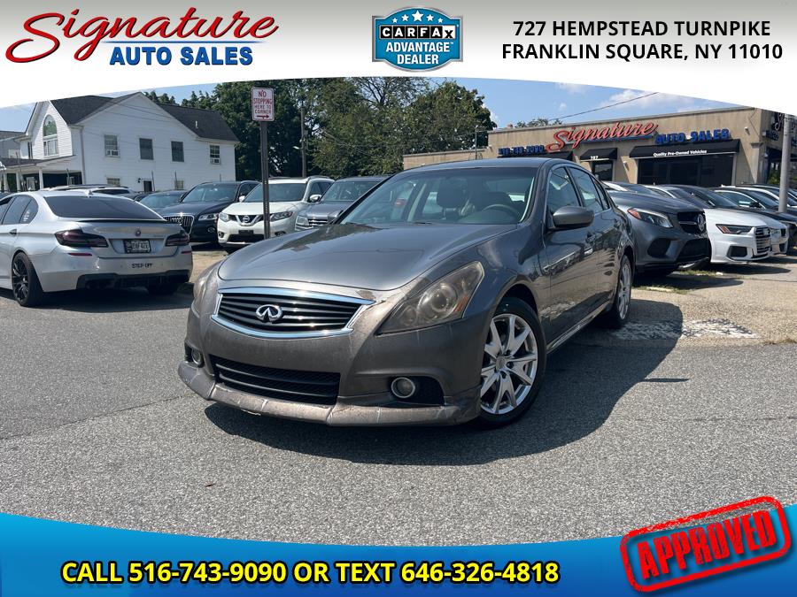 Used 2011 Infiniti G37 Sedan in Franklin Square, New York | Signature Auto Sales. Franklin Square, New York