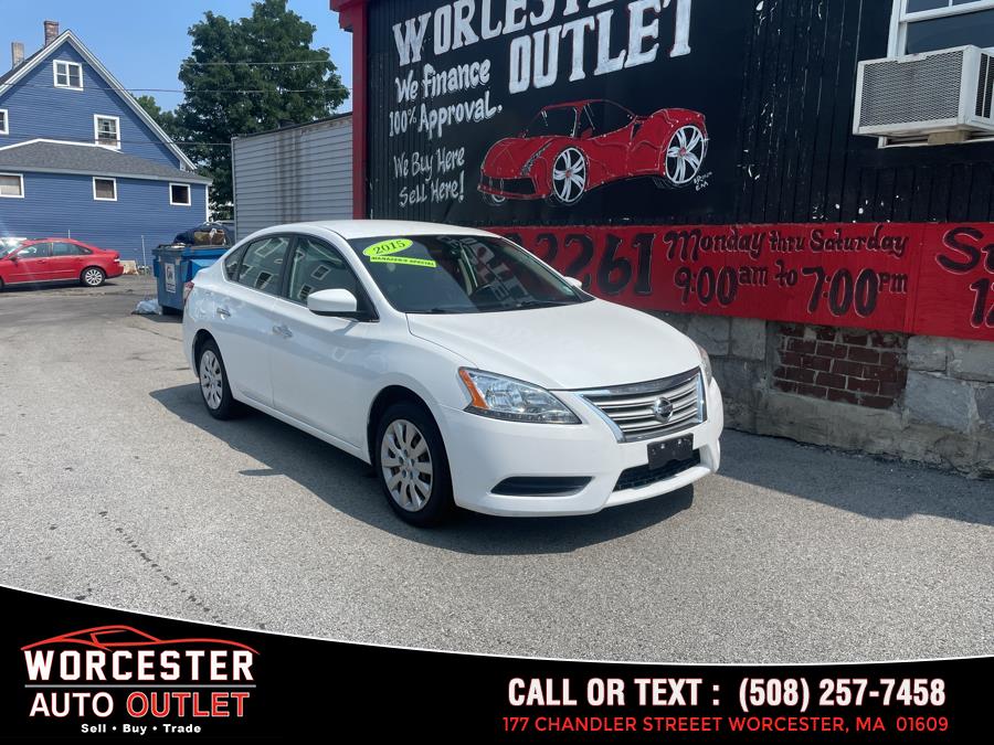 Used 2015 Nissan Sentra in Worcester, Massachusetts | Worcester Auto Outlet LLC. Worcester, Massachusetts