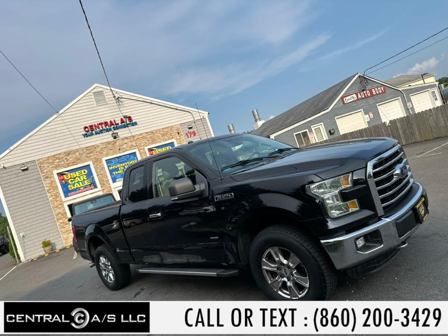 2016 Ford F-150 4WD SuperCab 163" XLT, available for sale in East Windsor, Connecticut | Central A/S LLC. East Windsor, Connecticut