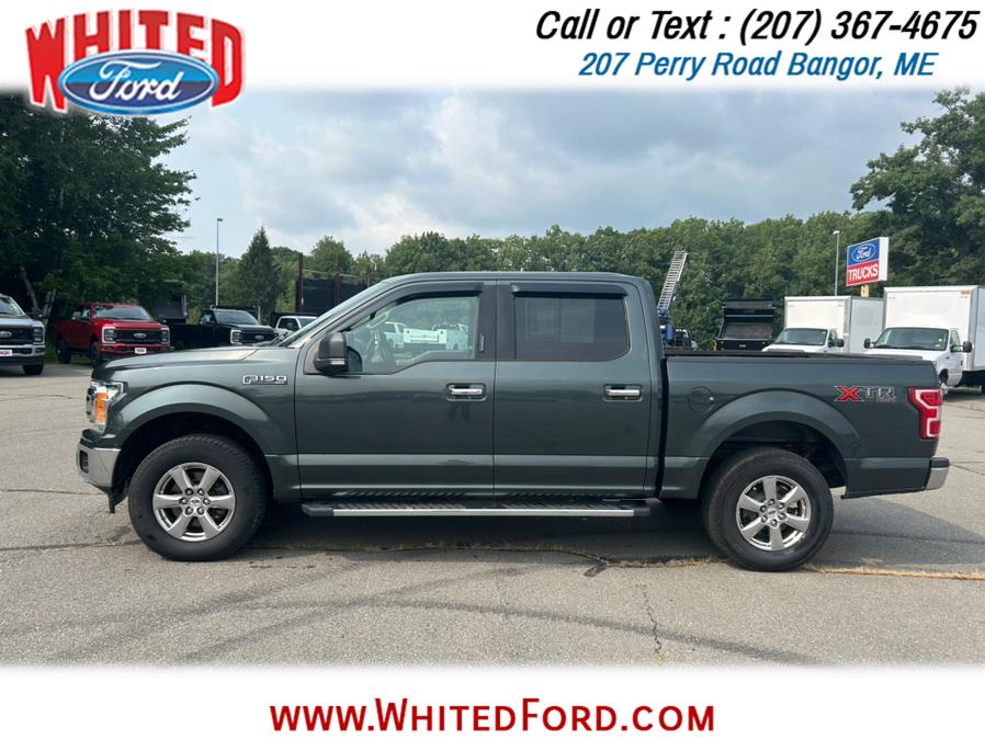 Used 2018 Ford F-150 XLT with VIN 1FTEW1EP4JKC05567 for sale in Bangor, ME