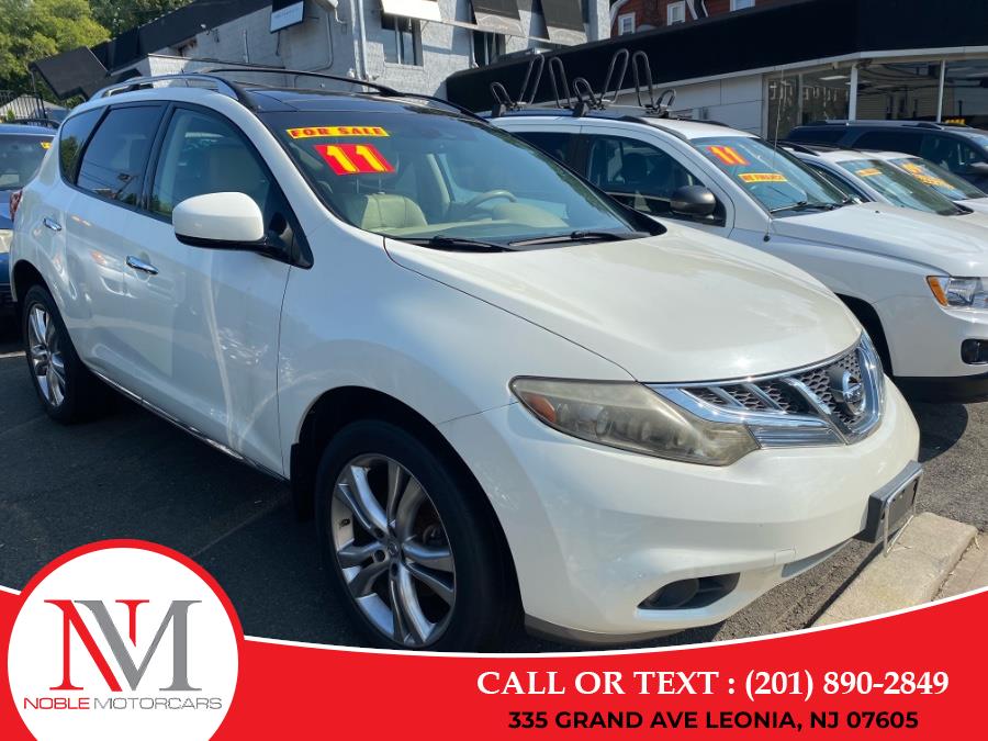 2011 Nissan Murano AWD 4dr S, available for sale in Leonia, New Jersey | Noble Motor Cars LLC. Leonia, New Jersey