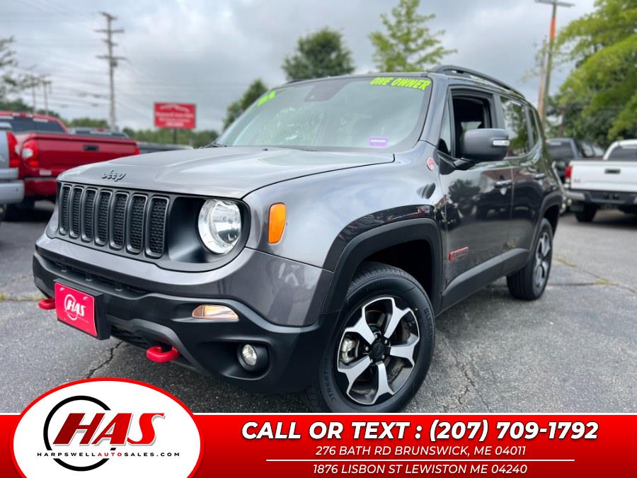 Used Jeep Renegade Trailhawk 4x4 2021 | Harpswell Auto Sales Inc. Brunswick, Maine