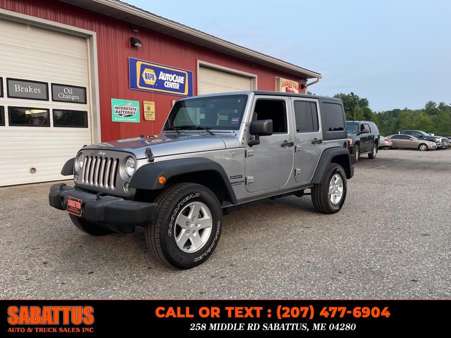 Used 2016 Jeep Wrangler Unlimited in Sabattus, Maine | Sabattus Auto and Truck Sales Inc. Sabattus, Maine