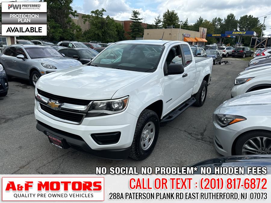 2019 Chevrolet Colorado 2WD Ext Cab 128.3" Work Truck, available for sale in East Rutherford, New Jersey | A&F Motors LLC. East Rutherford, New Jersey