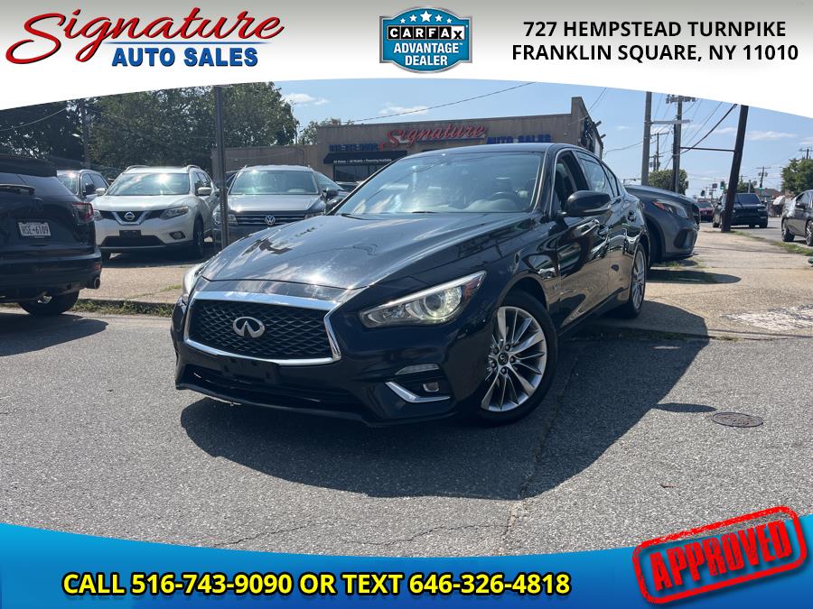 Used 2018 INFINITI Q50 in Franklin Square, New York | Signature Auto Sales. Franklin Square, New York