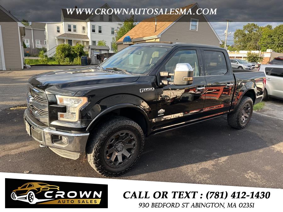 Used Ford F-150 4WD SuperCrew 145" King Ranch 2016 | Crown Auto Sales. Abington, Massachusetts