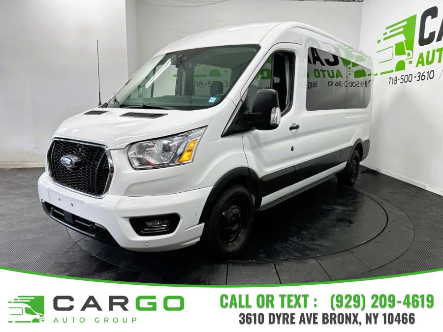 2021 Ford Transit Passenger Wagon T-350 148" Med Roof XLT RWD, available for sale in Bronx, New York | Cargo Auto Group LLC. Bronx, New York 2021 Ford Transit Passenger Wagon T-350 148" Med Roof XLT RWD, available for sale in Bronx, New York | Cargo Auto Group LLC. Bronx, New York