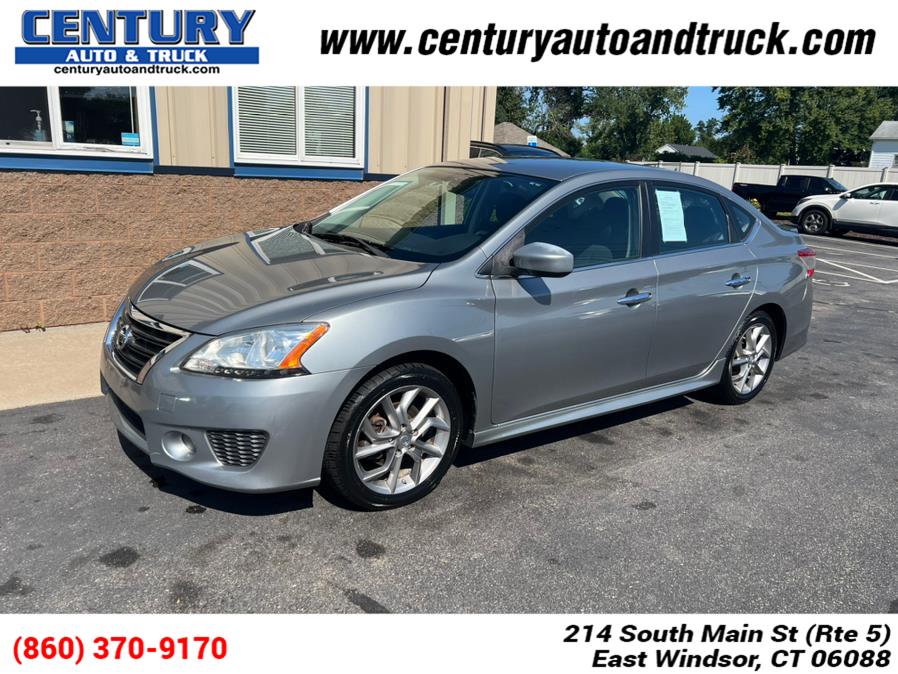 2013 Nissan Sentra 4dr Sdn I4 CVT SR, available for sale in East Windsor, Connecticut | Century Auto And Truck. East Windsor, Connecticut