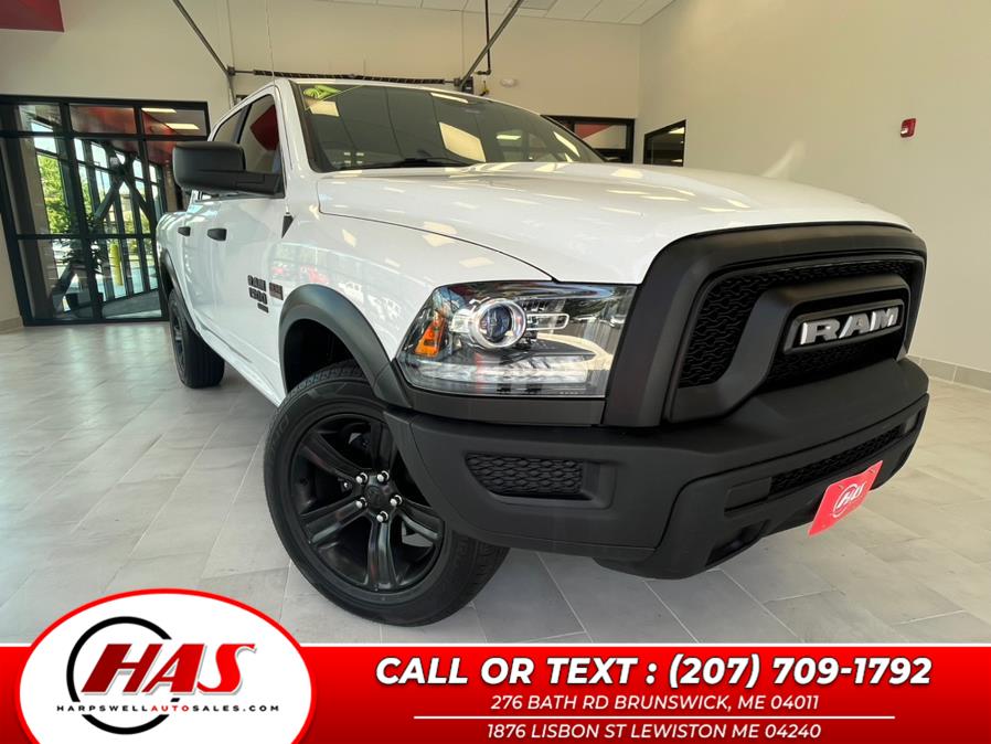 Used Ram 1500 Classic Warlock 4x4 Crew Cab 5''7" Box 2021 | Harpswell Auto Sales Inc. Brunswick, Maine