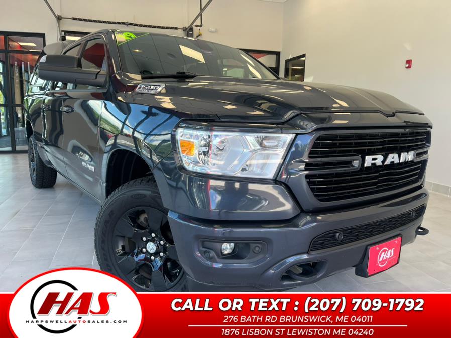 2019 Ram 1500 Big Horn/Lone Star 4x4 Crew Cab 6''4" Box, available for sale in Brunswick, Maine | Harpswell Auto Sales Inc. Brunswick, Maine