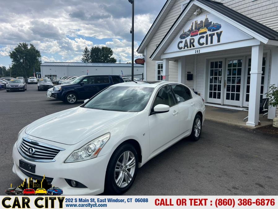 Used 2013 Infiniti G37 Sedan in East Windsor, Connecticut | Car City LLC. East Windsor, Connecticut