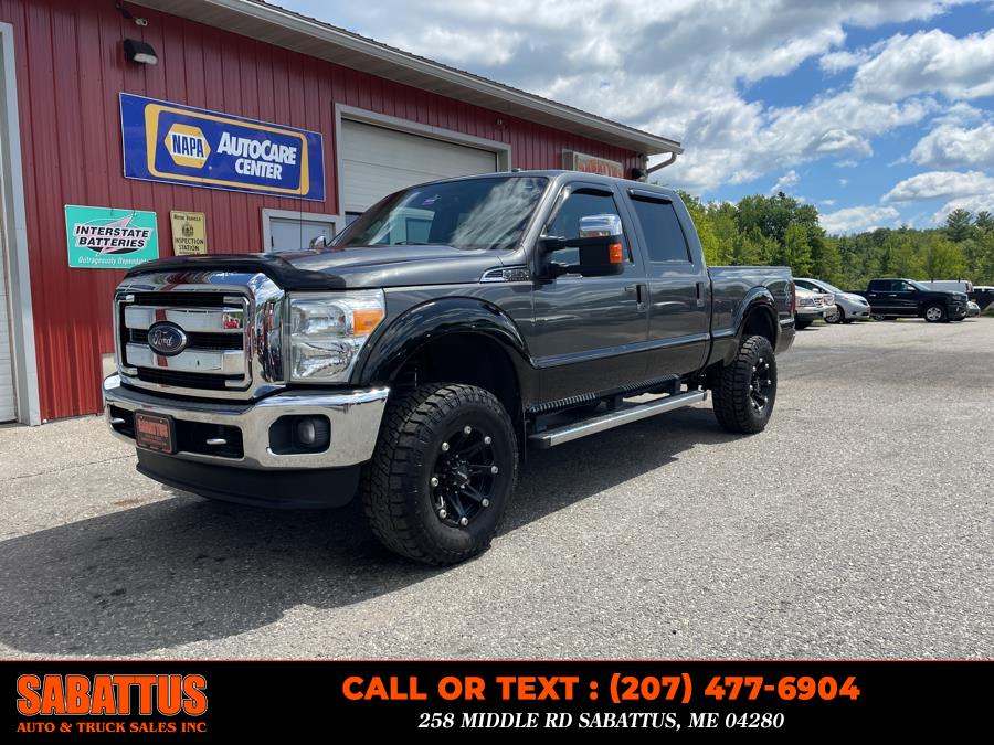 Used Ford Super Duty F-250 SRW 4WD Crew Cab 156" XLT 2015 | Sabattus Auto and Truck Sales Inc. Sabattus, Maine