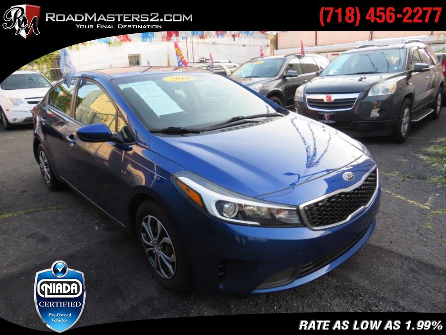 2018 Kia Forte LX Auto, available for sale in Middle Village, New York | Road Masters II INC. Middle Village, New York