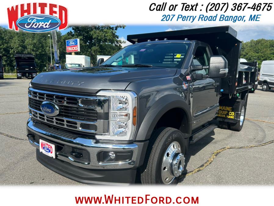 2024 Ford Super Duty F-550 DRW XLT 4WD Reg Cab 145" WB 60" CA, available for sale in Bangor, Maine | Whited Ford. Bangor, Maine