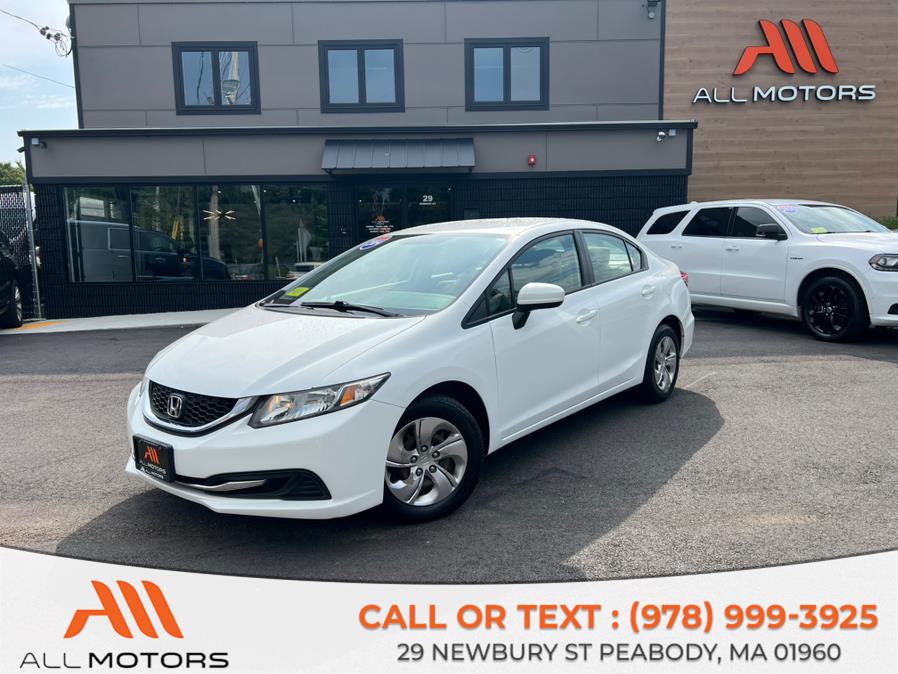 Used 2014 Honda Civic Sedan in Peabody, Massachusetts | ALL MOTORS. Peabody, Massachusetts