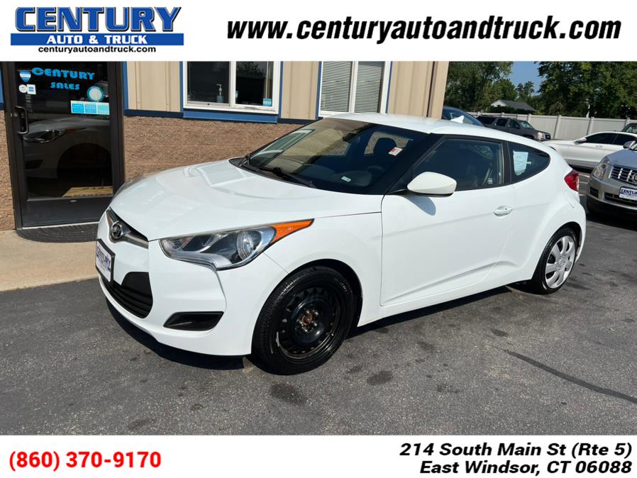 2016 Hyundai Veloster 3dr Cpe Auto, available for sale in East Windsor, Connecticut | Century Auto And Truck. East Windsor, Connecticut