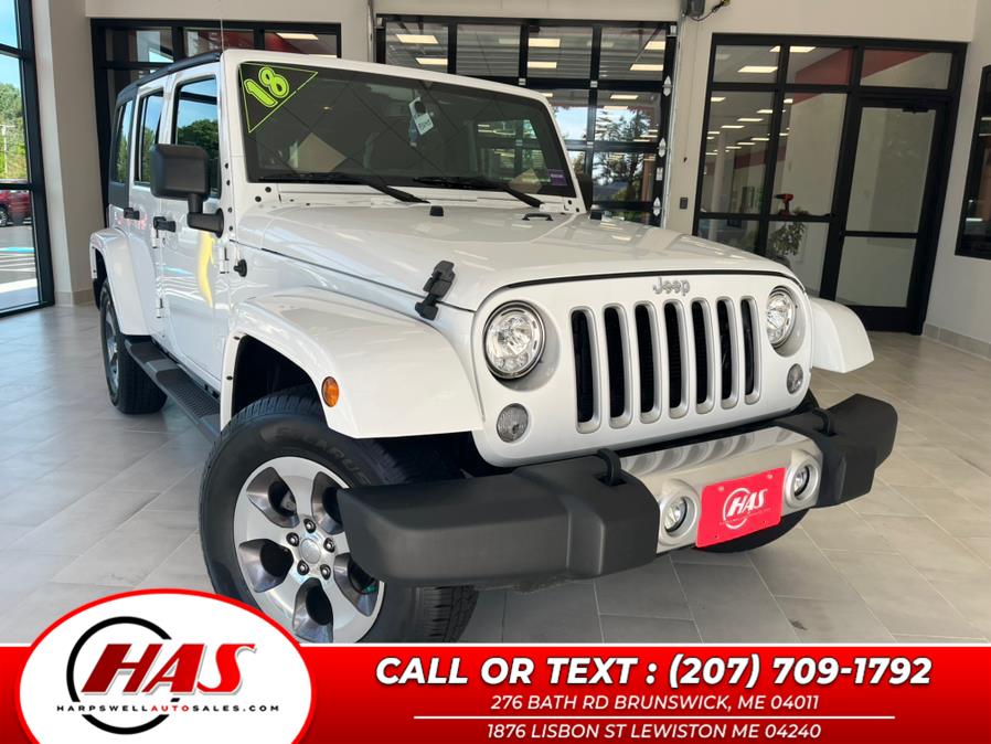 Used 2018 Jeep Wrangler JK Unlimited in Brunswick, Maine | Harpswell Auto Sales Inc. Brunswick, Maine