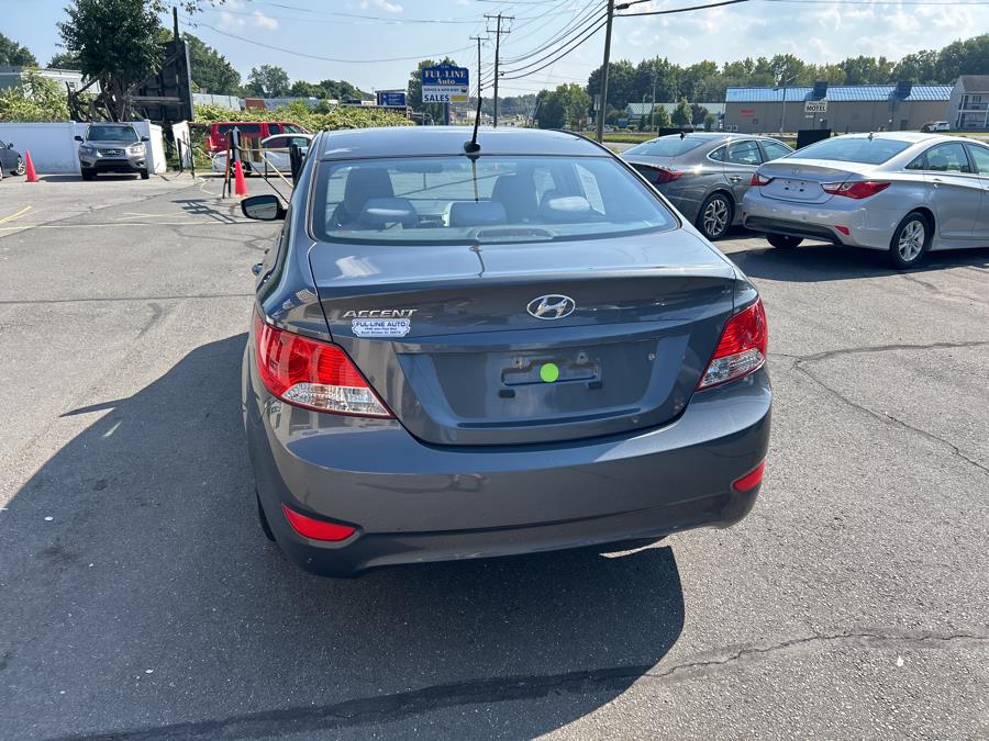 2012 Hyundai Accent 4dr Sdn Auto GLS, available for sale in South Windsor , Connecticut | Ful-line Auto LLC. South Windsor , Connecticut 2012 Hyundai Accent 4dr Sdn Auto GLS, available for sale in South Windsor , Connecticut | Ful-line Auto LLC. South Windsor , Connecticut