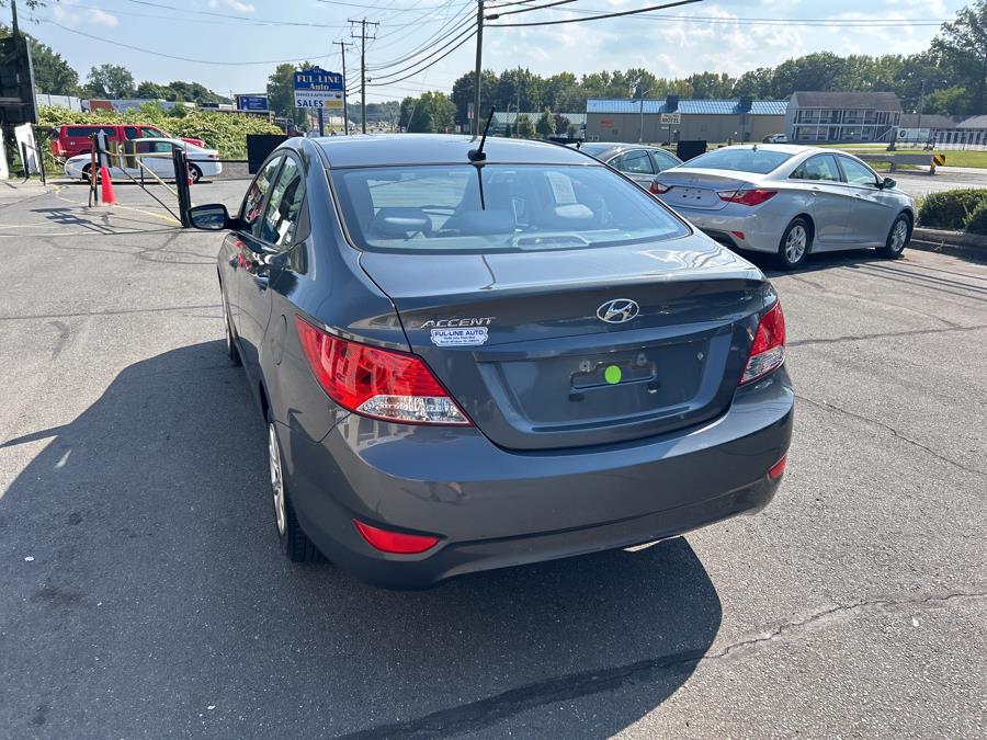 2012 Hyundai Accent 4dr Sdn Auto GLS, available for sale in South Windsor , Connecticut | Ful-line Auto LLC. South Windsor , Connecticut 2012 Hyundai Accent 4dr Sdn Auto GLS, available for sale in South Windsor , Connecticut | Ful-line Auto LLC. South Windsor , Connecticut