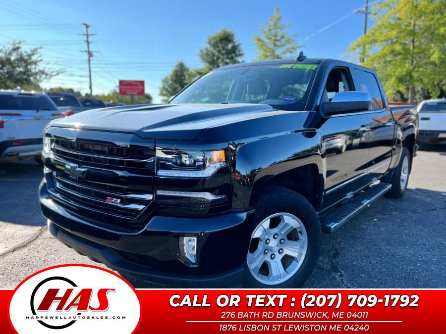 2018 Chevrolet Silverado 1500 4WD Crew Cab 143.5" LTZ w/2LZ, available for sale in Brunswick, Maine | Harpswell Auto Sales Inc. Brunswick, Maine