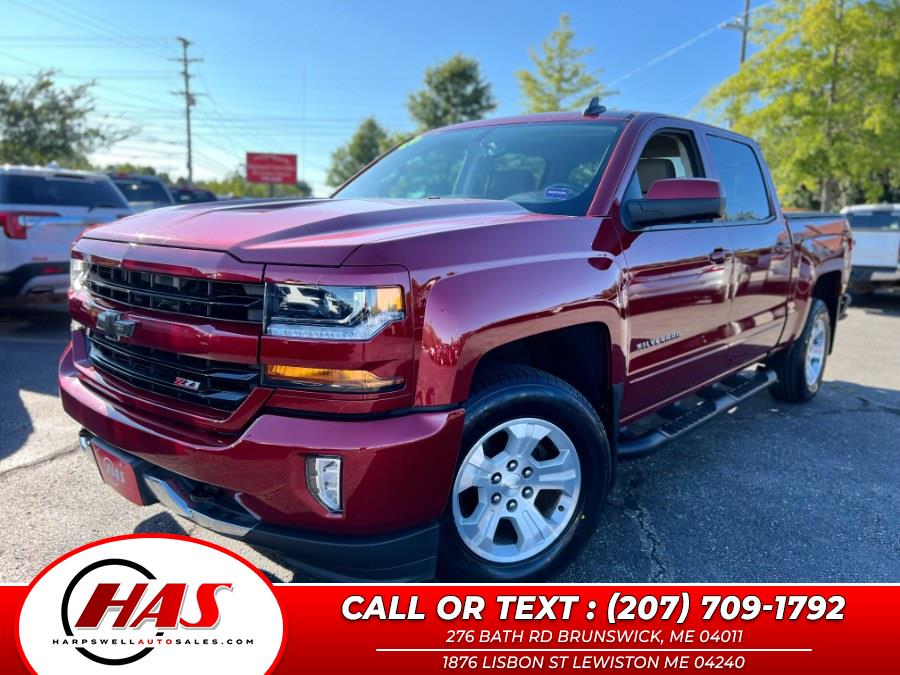 Used Chevrolet Silverado 1500 4WD Crew Cab 143.5" LT w/2LT 2018 | Harpswell Auto Sales Inc. Brunswick, Maine