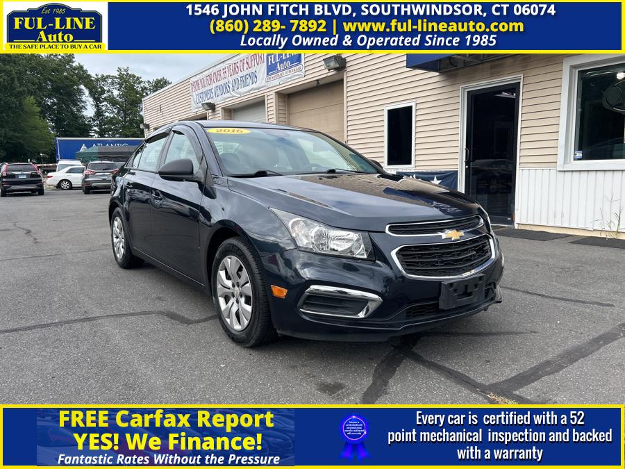 Used 2016 Chevrolet Cruze Limited in South Windsor , Connecticut | Ful-line Auto LLC. South Windsor , Connecticut