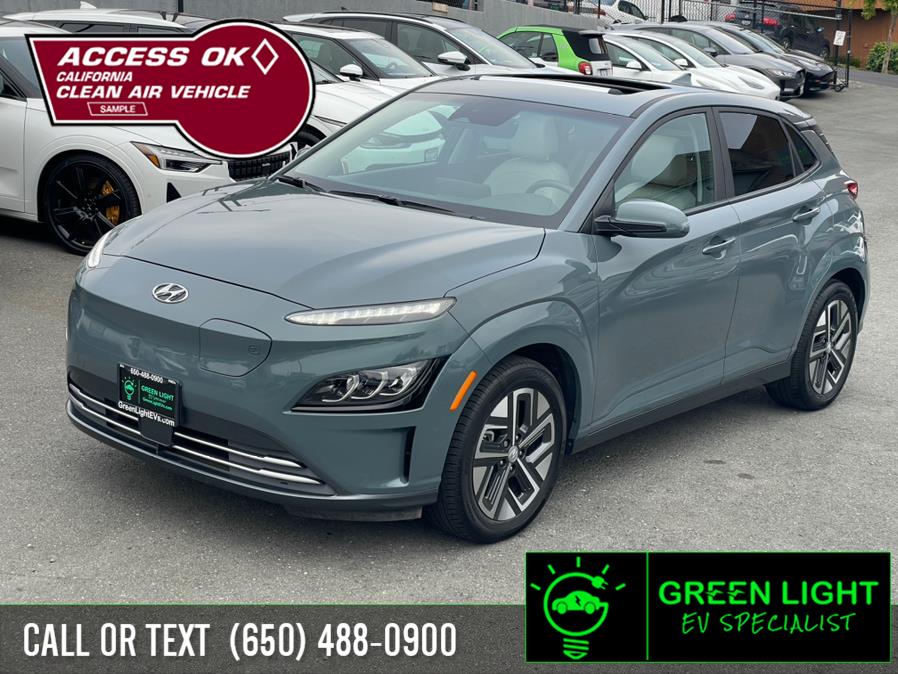 2022 Hyundai Kona Electric Limited, available for sale in Daly City, California | Green Light Auto Wholesale. Daly City, California