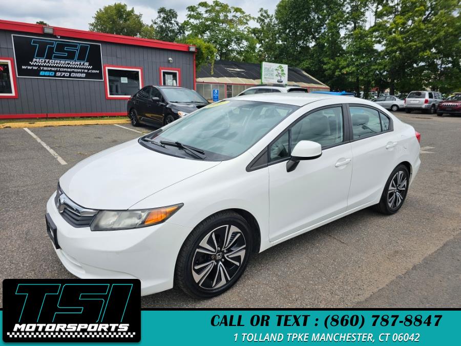 Used 2012 Honda Civic Sdn in Manchester, Connecticut | TSI Motorsports. Manchester, Connecticut