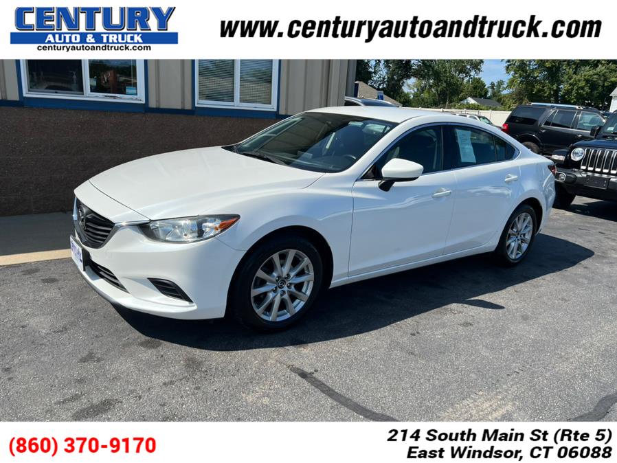 2016 Mazda Mazda6 4dr Sdn Auto i Sport, available for sale in East Windsor, Connecticut | Century Auto And Truck. East Windsor, Connecticut