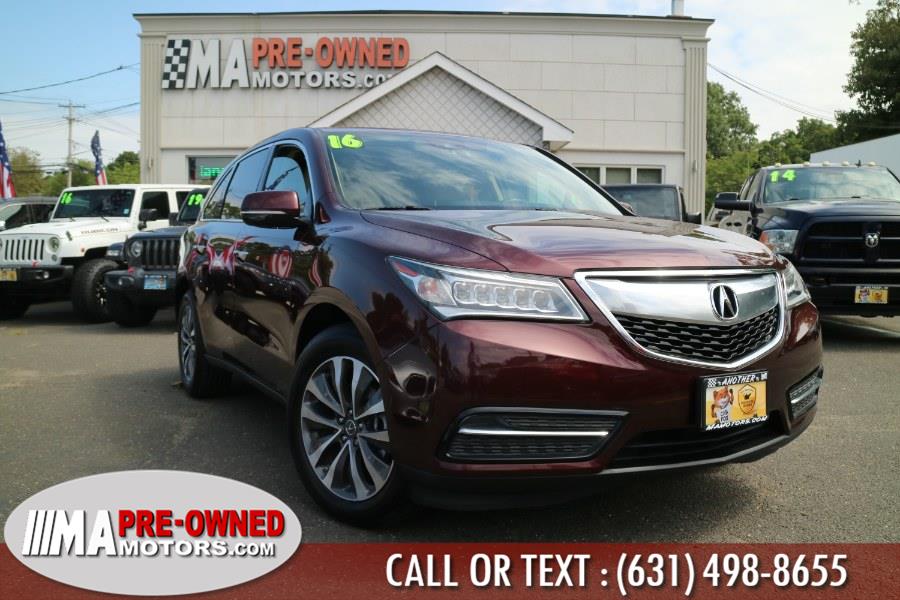 Used Acura MDX  AWD SH-AWD 4dr w/Tech 2016 | M & A Motors. Huntington Station, New York