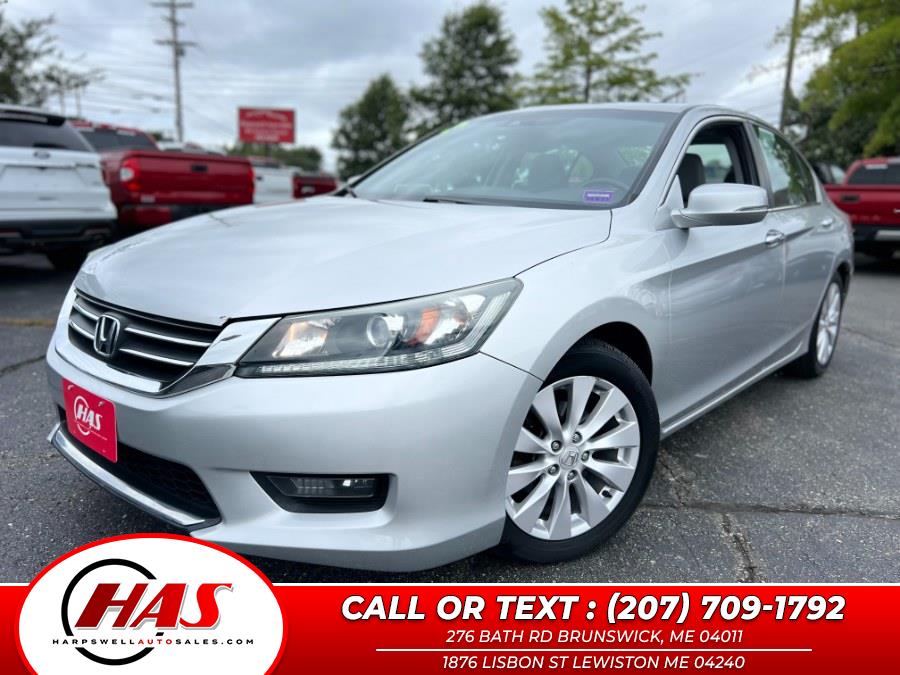 Used Honda Accord Sedan 4dr I4 CVT EX-L w/Navi 2014 | Harpswell Auto Sales Inc. Brunswick, Maine