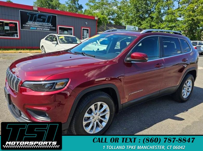 2019 Jeep Cherokee Latitude 4x4, available for sale in Manchester, Connecticut | TSI Motorsports. Manchester, Connecticut