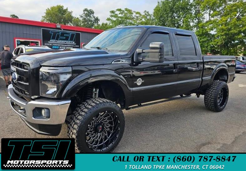 2011 Ford Super Duty F-350 SRW 4WD Crew Cab 156" Lariat, available for sale in Manchester, Connecticut | TSI Motorsports. Manchester, Connecticut