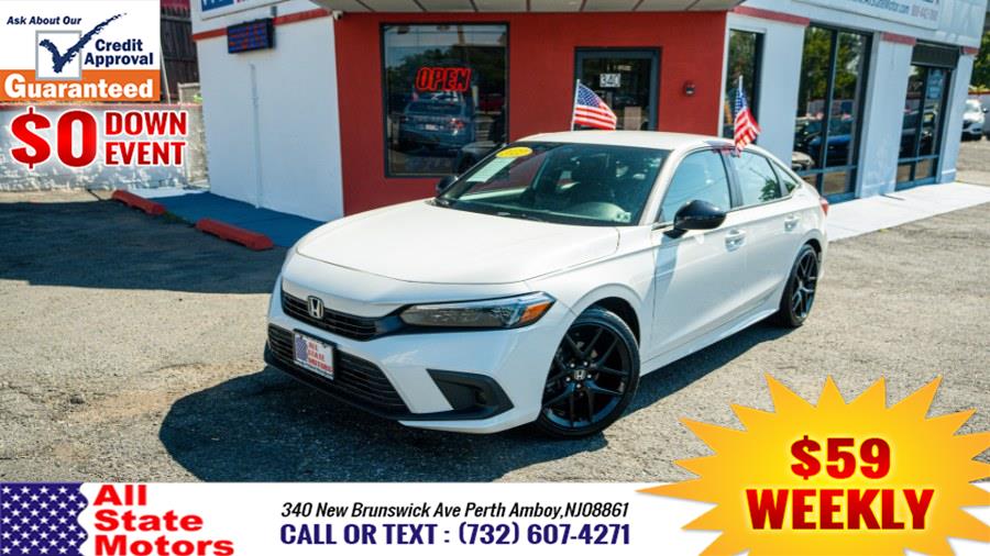 Used 2022 Honda Civic Sedan in Perth Amboy, New Jersey | All State Motor Inc. Perth Amboy, New Jersey