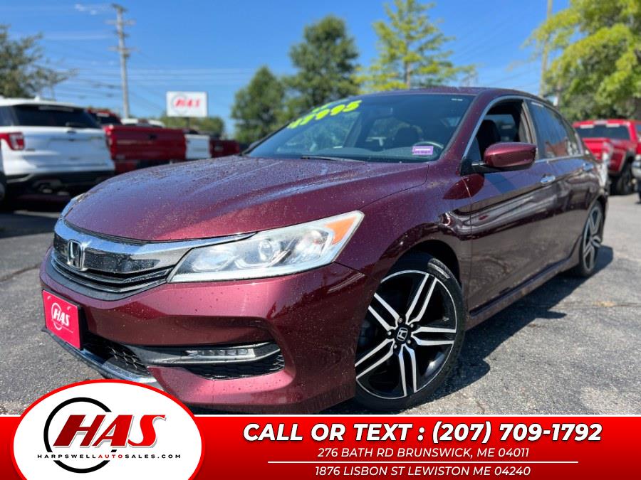 Used 2017 Honda Accord Sedan in Lewiston, Maine | Harpswell Auto Sales Inc. Lewiston, Maine