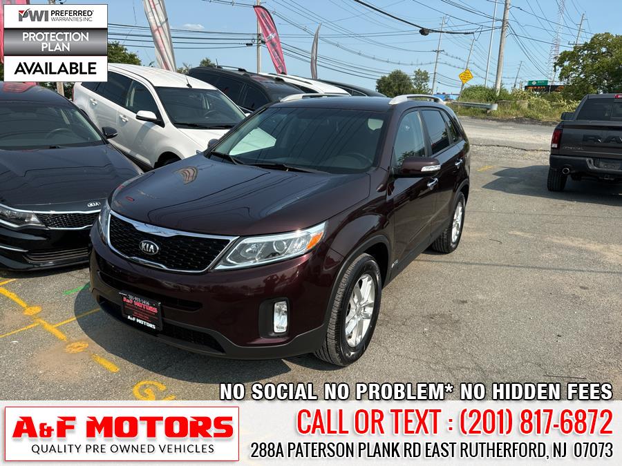 Used Kia Sorento AWD 4dr I4 LX 2015 | A&F Motors LLC. East Rutherford, New Jersey