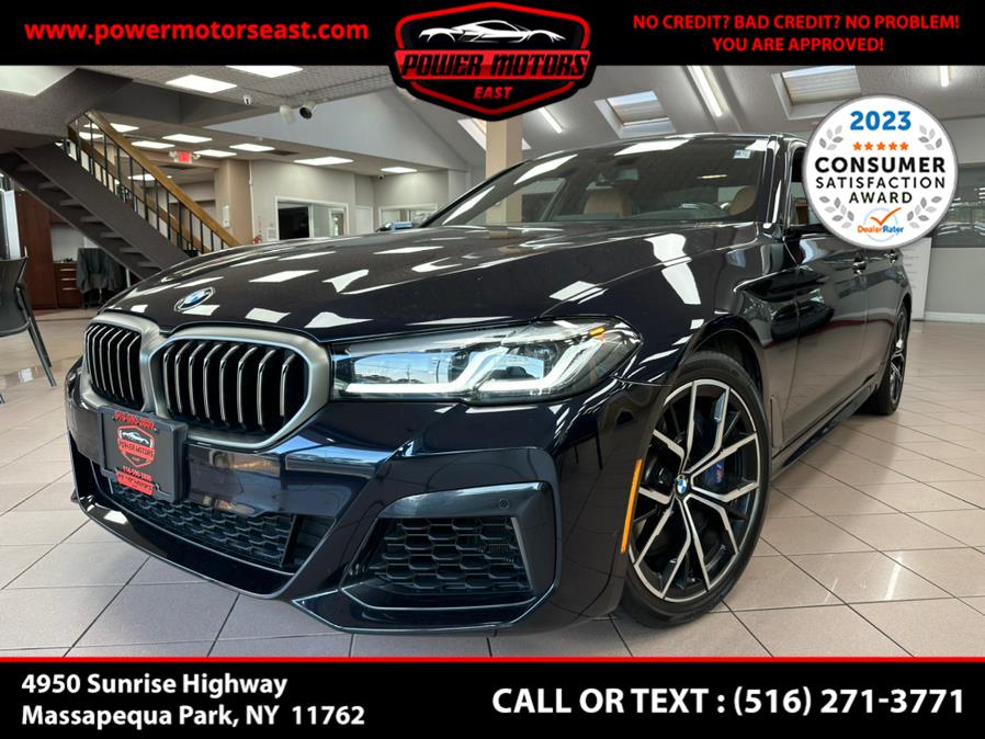 Used 2021 BMW 5 Series in Massapequa Park, New York | Power Motors East. Massapequa Park, New York