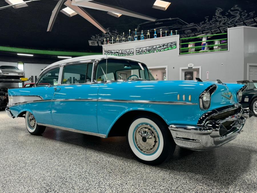 1957 Chevrolet Belair 2 door coupe, available for sale in Oxford, Connecticut | Buonauto Enterprises. Oxford, Connecticut