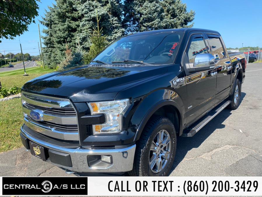 2016 Ford F-150 4WD SuperCrew 157" Lariat, available for sale in East Windsor, Connecticut | Central A/S LLC. East Windsor, Connecticut