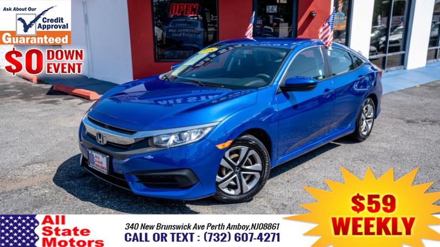 Used 2018 Honda Civic Sedan in Perth Amboy, New Jersey | All State Motor Inc. Perth Amboy, New Jersey