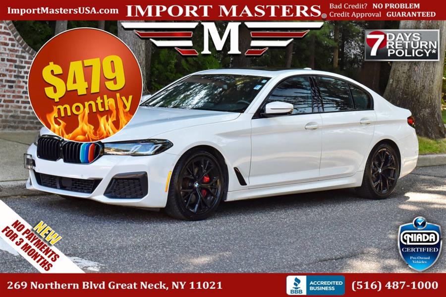 Used 2021 BMW 5 Series in Great Neck, New York | Camy Cars. Great Neck, New York