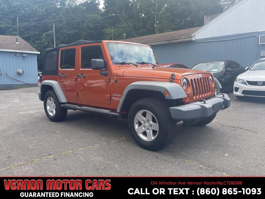 2011 Jeep Wrangler Unlimited 4WD 4dr Sport, available for sale in Vernon Rockville, Connecticut | Vernon Motor Cars. Vernon Rockville, Connecticut