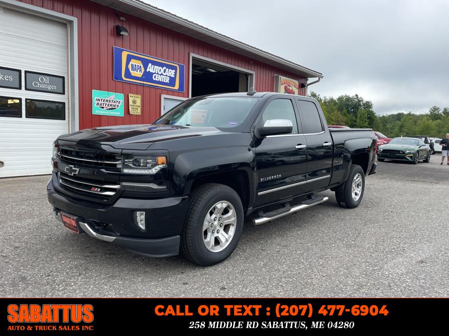 Used Chevrolet Silverado 1500 4WD Double Cab 143.5" LTZ w/2LZ 2017 | Sabattus Auto and Truck Sales Inc. Sabattus, Maine