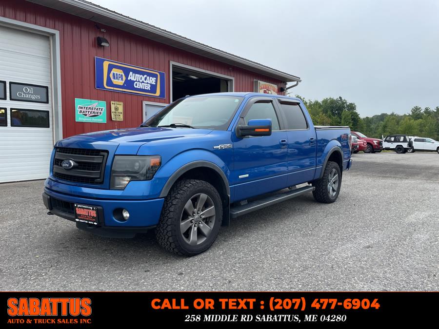 2014 Ford F-150 4WD SuperCrew 145" FX4, available for sale in Sabattus, Maine | Sabattus Auto and Truck Sales Inc. Sabattus, Maine